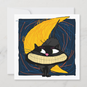 Invitation Halloween Fraidy Cat