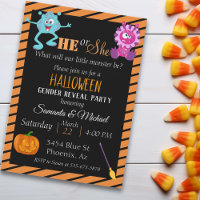 Halloween Genre Bébé Révélation Party Monster Oran
