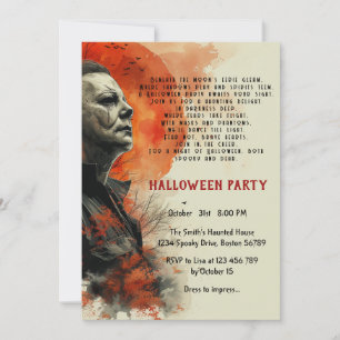 Invitation Halloween I Poem