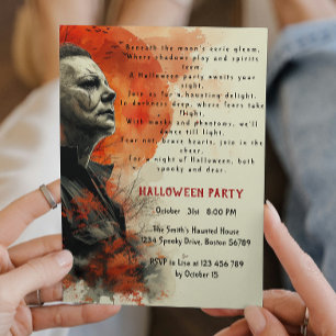 Invitation Halloween I Poem