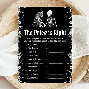 Invitation Halloween le prix est la bonne Fête des mariées je