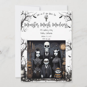 Invitation Halloween Party Monster Mash