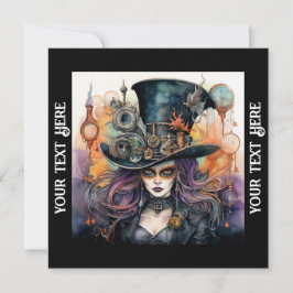 Invitation Halloween Party Steampunk