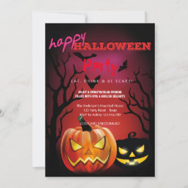 Invitation Halloween Party Vintage gothique
