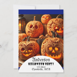 Invitation Halloween personnalisé