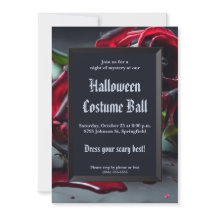 Halloween Rose gothique