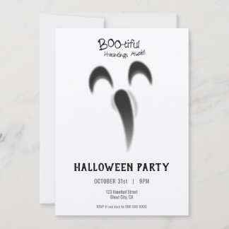 Invitation Halloween satiriques