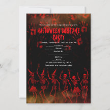 Halloween Skeleton Costume Party