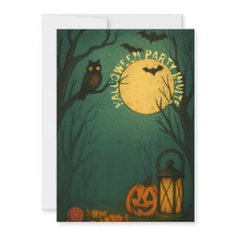 Halloween sous la lune effrayante