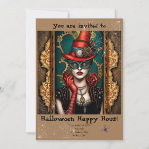 Invitation Halloween Spooktaculaire Bonne heure