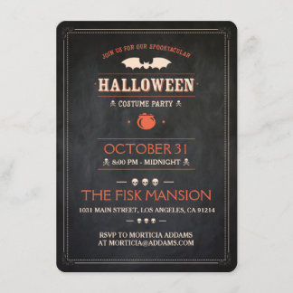 Invitation Halloween : Spooktacular - Personnalisa