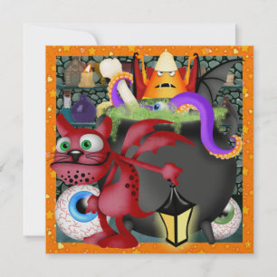 Invitation Halloween - SRF