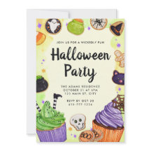 Halloween Trick ou Treat Party personnalisable