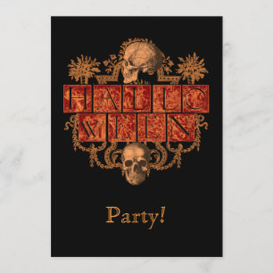 Invitation Halloween Vintage