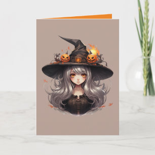 Invitation Halloween Witch