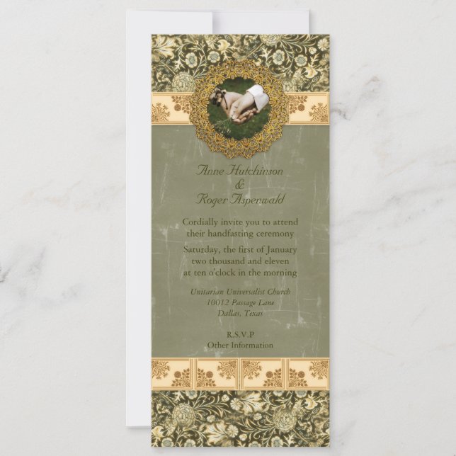 Invitation Handfasting (Devant)