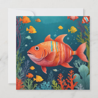 Invitation Happy Birthday Card - Personalise BD Card