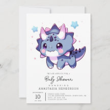 Happy Dinosaur Baby shower enchanté