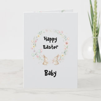 Invitation Happy Easter Kids Greeting Card