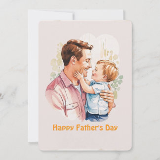 Invitation Happy Father's Day Card