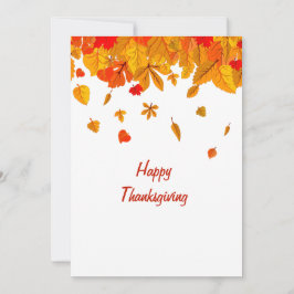 Invitation Happy Thanksgiving