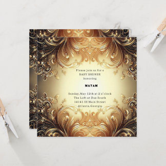 Invitation Harry Potter | Château de Poudlard Baby Shower