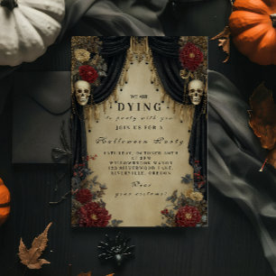Invitation Hauné Gothique Halloween