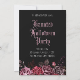 Invitation Haunted Halloween