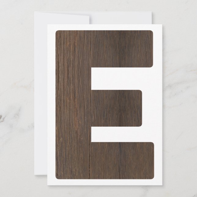 Invitation Haute Chaise 1Anniversaire Bannière Lettre E Pour  (Devant)