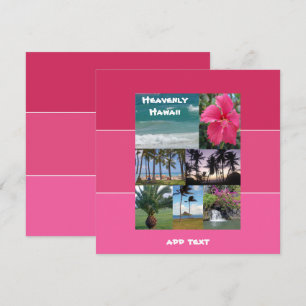Invitation Hawaii paradisiaque