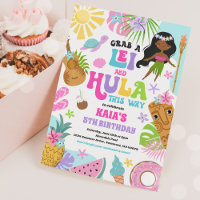 Hawaiian Luau Tropical Summer Pool Birthday Party