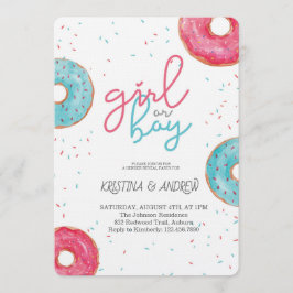 Invitation He or She Gender Reveal Party