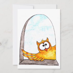 Invitation Hello Owl
