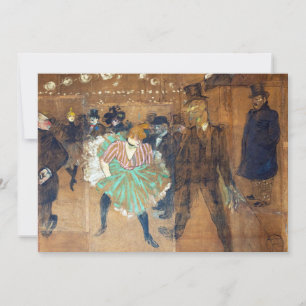Invitation Henri de Toulouse-Lautrec - Danse à la Rouge