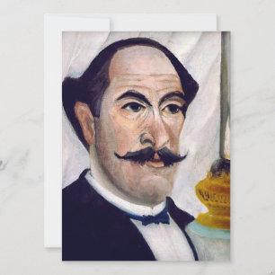 Invitation Henri Rousseau - Autoportrait