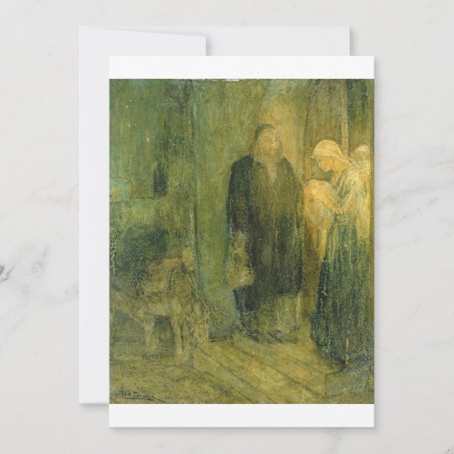 Invitation Henry Ossawa Tanner - Départ en Egypte (Au (Devant)