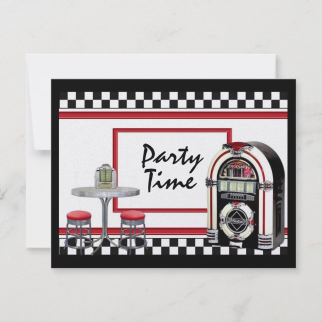 Invitation Heure de la partie - SRF (Devant)