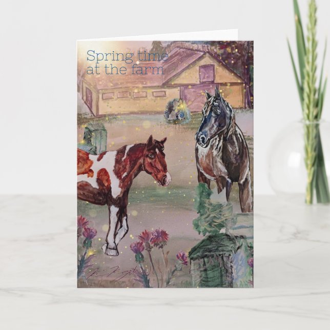 Invitation heure du printemps à la ferme sept (Devant)