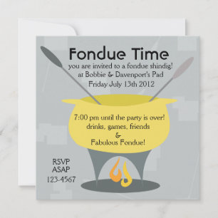 Invitation Heure Fondue !