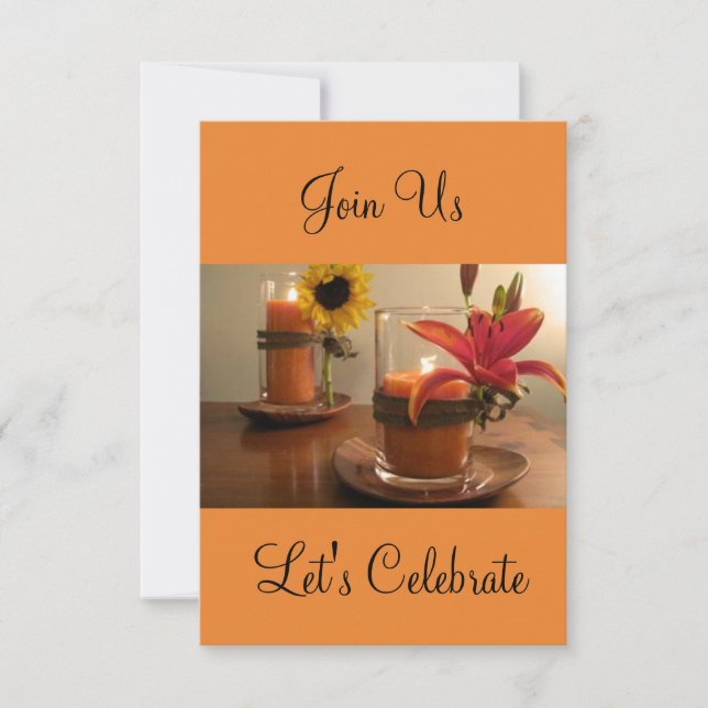 INVITATION **HEUREUSE OCCASION** **ÉVÉNEMENT** & **PARTY** IN (Devant)