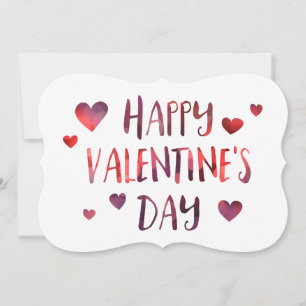 Invitation heureuse Sainte-Valentin bokeh