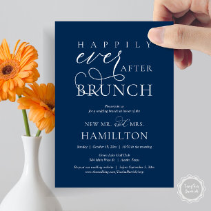 Invitation Heureusement Jamais après Brunch Post Mariage Célé