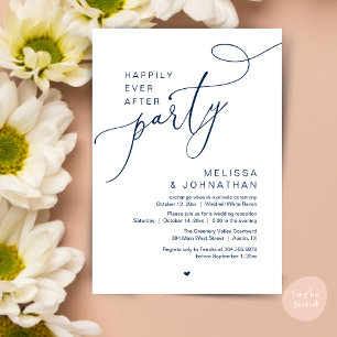Invitation Heureusement Jamais Après La Fête Réception De Mar