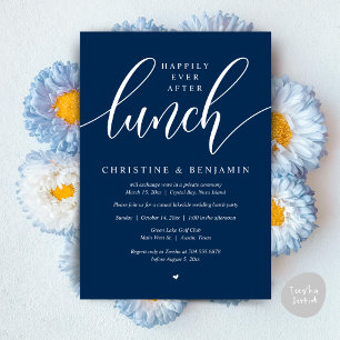 Invitation Heureux à tout jamais après le déjeuner, Fugue, Sc