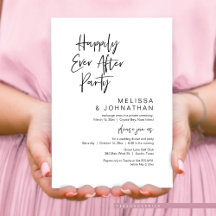 Heureux Pour Toujours, Fête de Fuite de Mariage