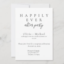 Heureux toujours après l'Elopement de la fête et r