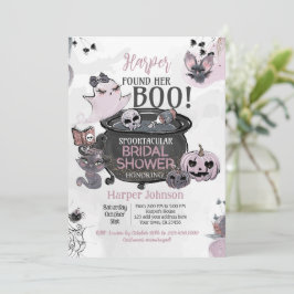 Invitation Hey Boo Halloween Bridal Shower