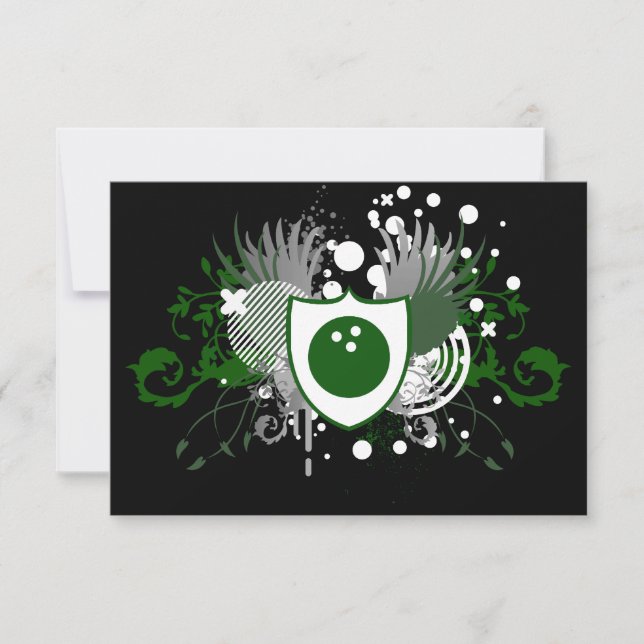 Invitation hifi bowling crest (Devant)