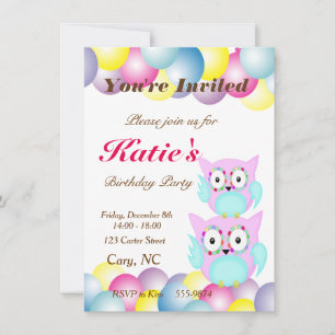 Invitation hippie hibiscus multicolore
