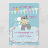 Invitation hippo